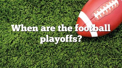 When are the football playoffs?