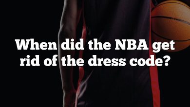 When did the NBA get rid of the dress code?