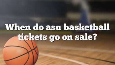 When do asu basketball tickets go on sale?