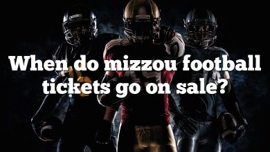 When do mizzou football tickets go on sale?