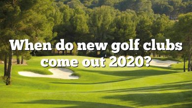 When do new golf clubs come out 2020?