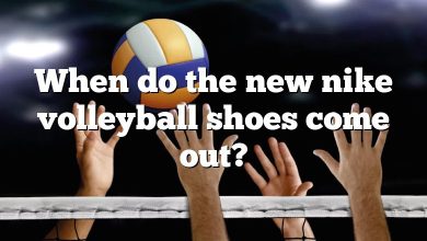 When do the new nike volleyball shoes come out?