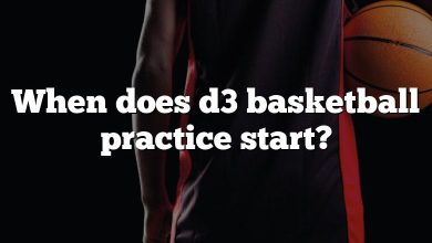 When does d3 basketball practice start?