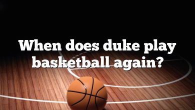 When does duke play basketball again?