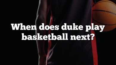 When does duke play basketball next?