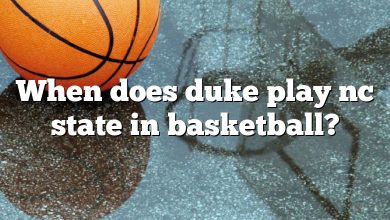 When does duke play nc state in basketball?