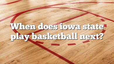 When does iowa state play basketball next?