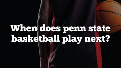When does penn state basketball play next?