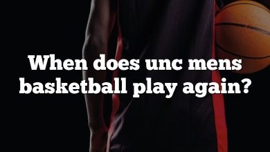 When does unc mens basketball play again?