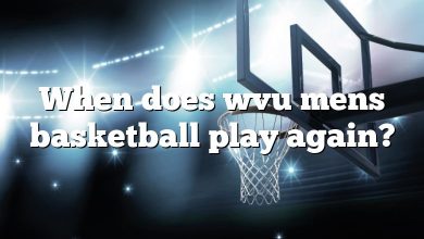 When does wvu mens basketball play again?