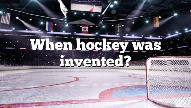 When hockey was invented?