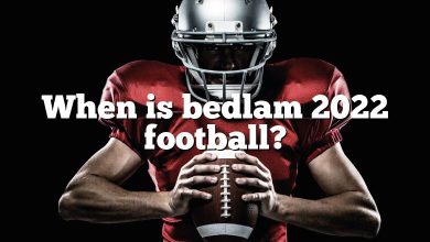 When is bedlam 2022 football?