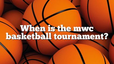 When is the mwc basketball tournament?