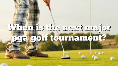 When is the next major pga golf tournament?