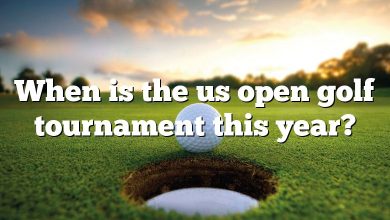 When is the us open golf tournament this year?