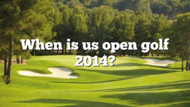 When is us open golf 2014?