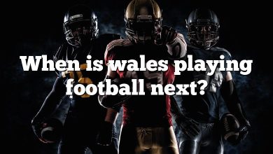 When is wales playing football next?