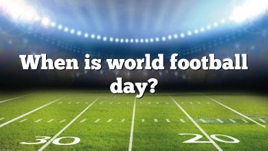 When is world football day?