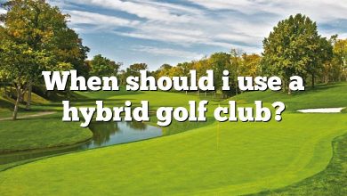 When should i use a hybrid golf club?