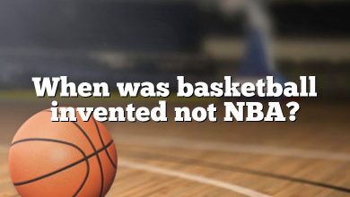 When was basketball invented not NBA?