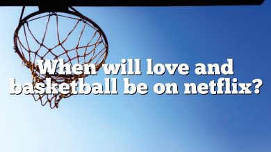 When will love and basketball be on netflix?