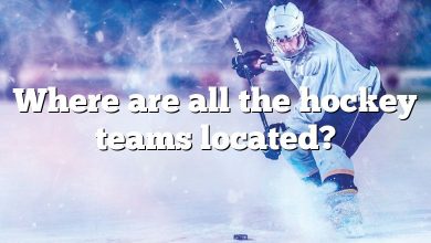 Where are all the hockey teams located?