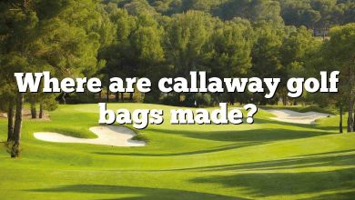 Where are callaway golf bags made?