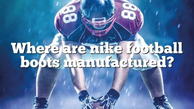 Where are nike football boots manufactured?