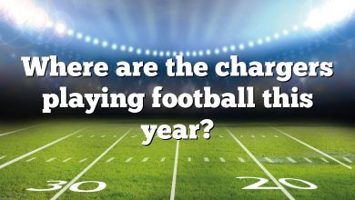 Where are the chargers playing football this year?