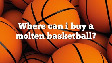 Where can i buy a molten basketball?