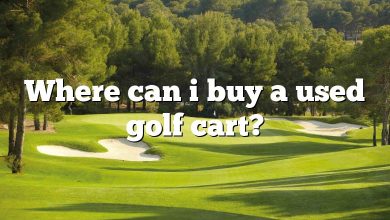 Where can i buy a used golf cart?