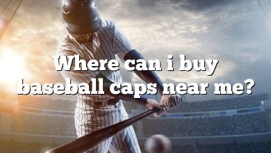 Where can i buy baseball caps near me?