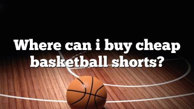 Where can i buy cheap basketball shorts?