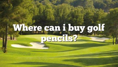 Where can i buy golf pencils?