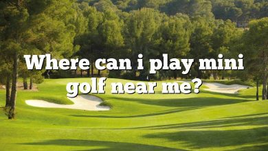 Where can i play mini golf near me?