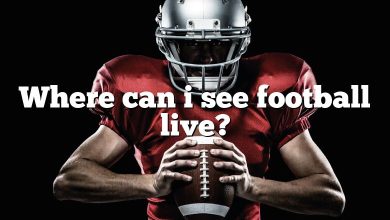 Where can i see football live?