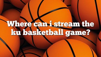 Where can i stream the ku basketball game?