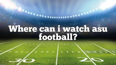 Where can i watch asu football?