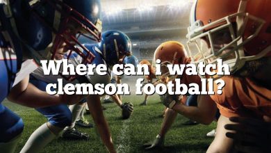 Where can i watch clemson football?