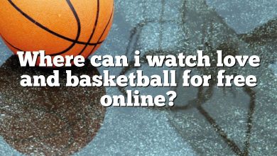 Where can i watch love and basketball for free online?