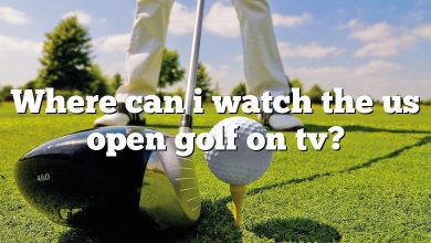 Where can i watch the us open golf on tv?