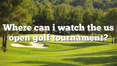 Where can i watch the us open golf tournament?