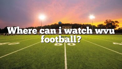 Where can i watch wvu football?