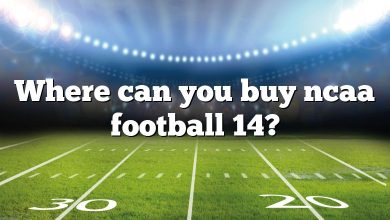 Where can you buy ncaa football 14?