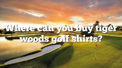 Where can you buy tiger woods golf shirts?