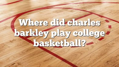 Where did charles barkley play college basketball?