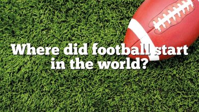 Where did football start in the world?