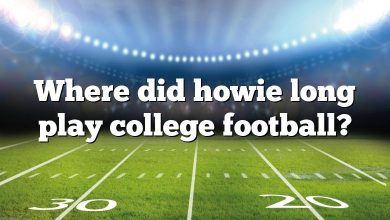 Where did howie long play college football?