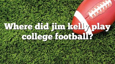 Where did jim kelly play college football?