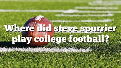 Where did steve spurrier play college football?